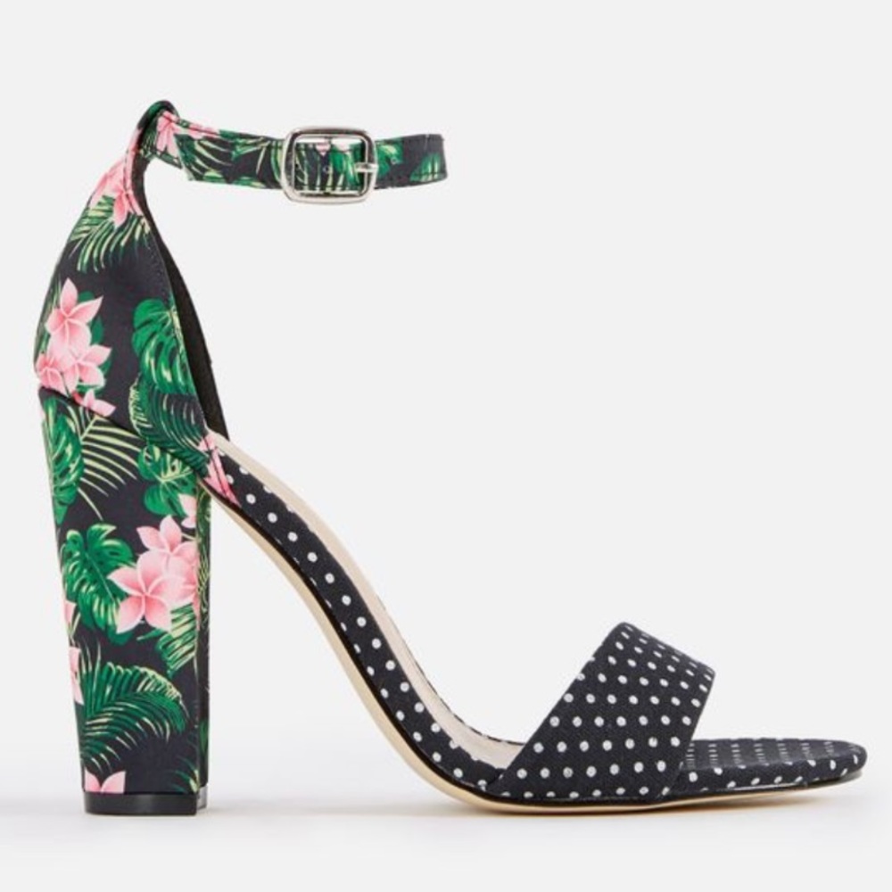JustFab Lena Heeled Sandal